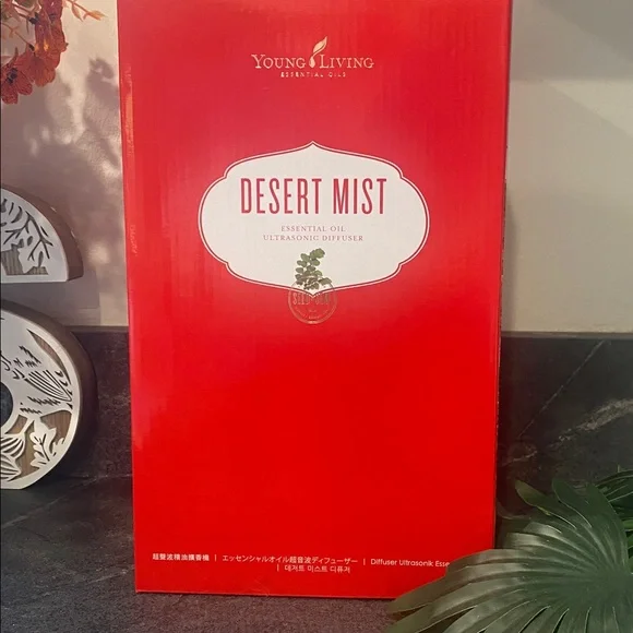 Young Living White and Gold Desert Mist Diffuser - Picture 3 of 4